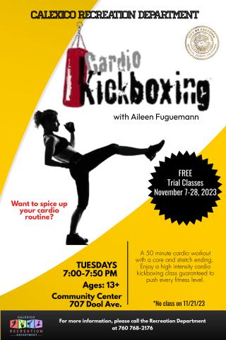 Free kickboxing class hot sale